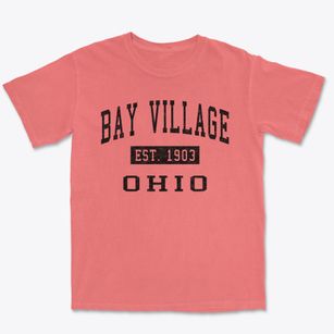 Bay Village Ohio Classic Established Premium Heavyweight T-shirt
