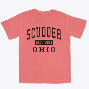 Scudder Ohio Classic Established Premium Heavyweight T-shirt