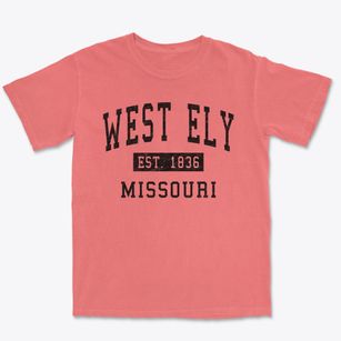 West Ely Missouri Classic Established Premium Heavyweight T-shirt