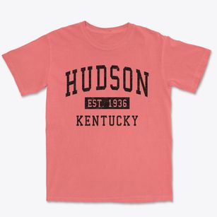Hudson Kentucky Classic Established Premium Heavyweight T-shirt