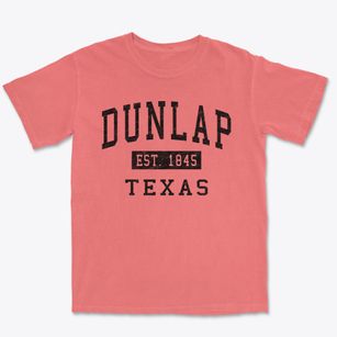 Dunlap Texas Classic Established Premium Heavyweight T-shirt