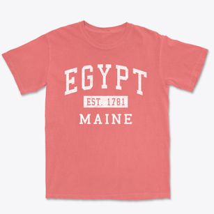 Egypt Maine Classic Established Premium Heavyweight T-shirt