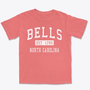 Bells North Carolina Classic Established Premium Heavyweight T-shirt