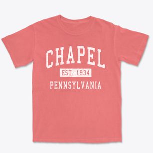 Chapel Pennsylvania Classic Established Premium Heavyweight T-shirt