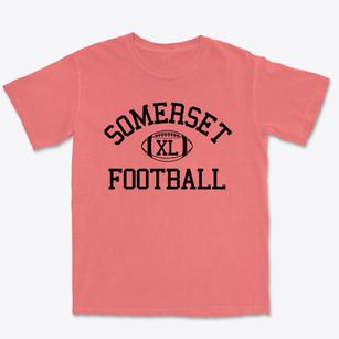 Somerset Academy Classic Football Premium Heavyweight T-shirt