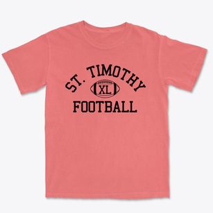 St. Timothy Parish School Classic Football Premium Heavyweight T-shirt