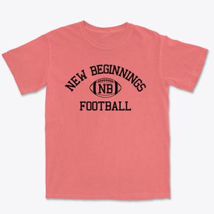 New Beginnings Montessori School Classic Football Premium Heavyweight T-shirt