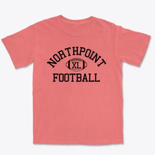 Northpoint Christian Academy Classic Football Premium Heavyweight T-shirt