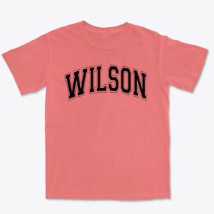 Wilson Middle School Varsity Arch Premium Heavyweight T-shirt