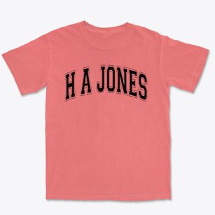H A Jones Elementary School Varsity Arch Premium Heavyweight T-shirt