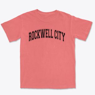 Rockwell City Elementary School Varsity Arch Premium Heavyweight T-shirt