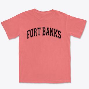 Fort Banks Elementary School Varsity Arch Premium Heavyweight T-shirt