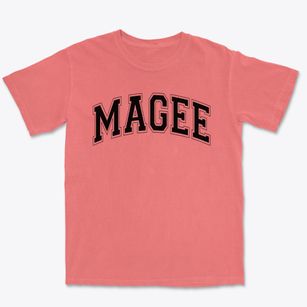 Magee High School Varsity Arch Premium Heavyweight T-shirt