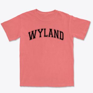 Wyland Elementary School Varsity Arch Premium Heavyweight T-shirt