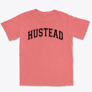 Hustead Elementary School Varsity Arch Premium Heavyweight T-shirt
