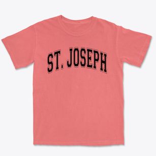 Saint Joseph School Varsity Arch Premium Heavyweight T-shirt