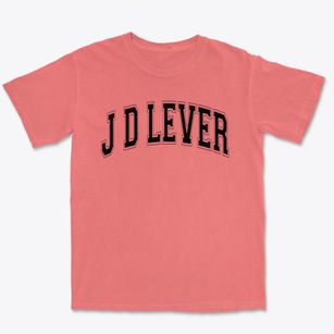 J D Lever Elementary School Varsity Arch Premium Heavyweight T-shirt