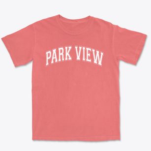 Park View Christian School Varsity Arch Premium Heavyweight T-shirt