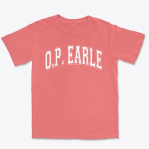 O.p. Earle Elementary Varsity Arch Premium Heavyweight T-shirt