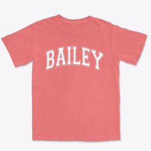 Bailey Middle School Varsity Arch Premium Heavyweight T-shirt