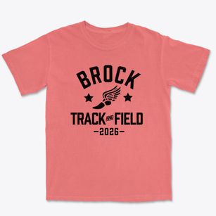 Brock Elementary School Track and Field Premium Heavyweight T-shirt