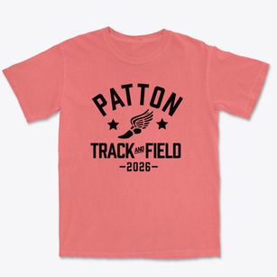 Patton Elementary School Track and Field Premium Heavyweight T-shirt