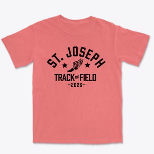Saint Joseph Grade School Track and Field Premium Heavyweight T-shirt