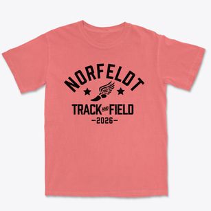 Norfeldt Elementary School Track and Field Premium Heavyweight T-shirt