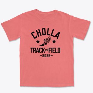 Cholla Elementary School Track and Field Premium Heavyweight T-shirt