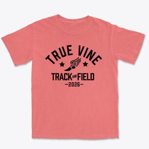 True Vine Christian Academy Track and Field Premium Heavyweight T-shirt