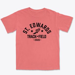 Saint Edwards School Track and Field Premium Heavyweight T-shirt