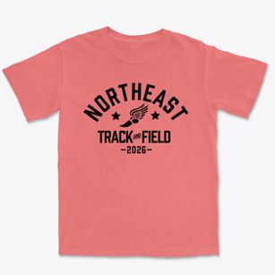 Northeast Elementary School Track and Field Premium Heavyweight T-shirt