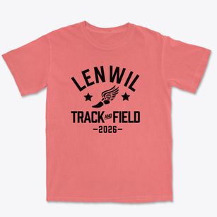 Lenwil Elementary School Track and Field Premium Heavyweight T-shirt