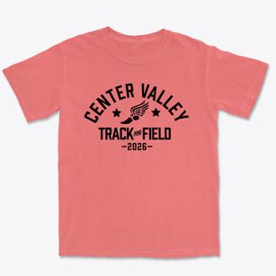 Center Valley Elementary School Track and Field Premium Heavyweight T-shirt