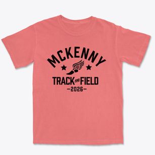 Mckenny Elementary Track and Field Premium Heavyweight T-shirt
