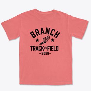 Branch Area Career Center Track and Field Premium Heavyweight T-shirt