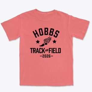 Hobbs Sda School Track and Field Premium Heavyweight T-shirt