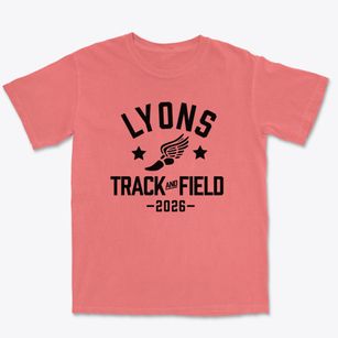 Lyons Elementary School Track and Field Premium Heavyweight T-shirt