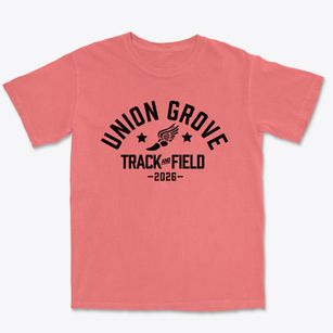 Union Grove Elementary School Track and Field Premium Heavyweight T-shirt