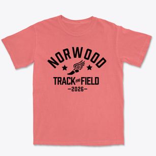 Norwood Elementary School Track and Field Premium Heavyweight T-shirt