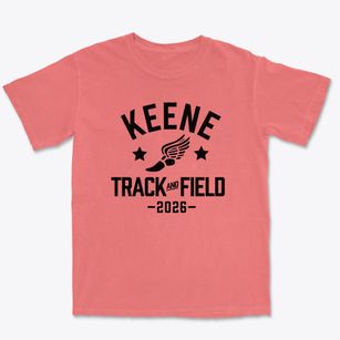 Keene Elementary School Track and Field Premium Heavyweight T-shirt