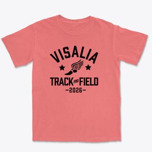 Visalia Adult School Track and Field Premium Heavyweight T-shirt