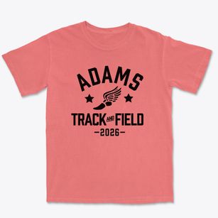 Adams Elementary School Track and Field Premium Heavyweight T-shirt