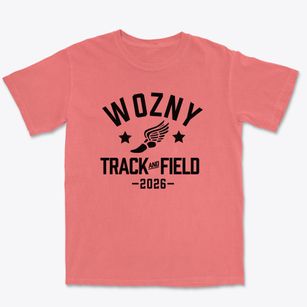 Wozny Track and Field Premium Heavyweight T-shirt