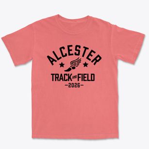 Alcester Junior Senior School Track and Field Premium Heavyweight T-shirt