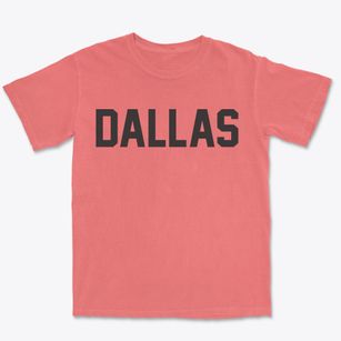 Dallas Texas Classic Block Premium Heavyweight T-shirt