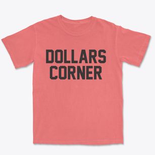 Dollars Corner Washington Classic Block Premium Heavyweight T-shirt