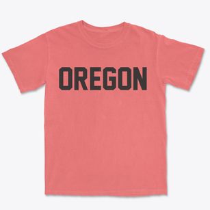 Oregon Ohio Classic Block Premium Heavyweight T-shirt