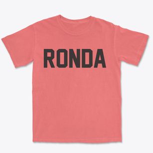 Ronda North Carolina Classic Block Premium Heavyweight T-shirt