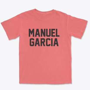 Manuel Garcia Texas Classic Block Premium Heavyweight T-shirt